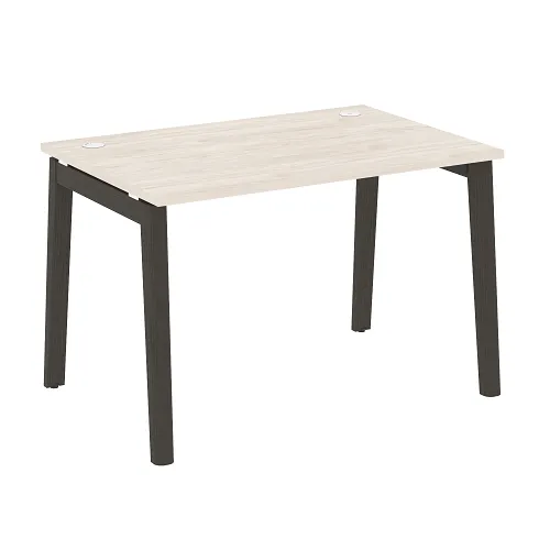 Стол рабочий с 2-мя кабель-каналами и опорами из массива дерева OW.SP-2.8 Onix Wood - фото 7