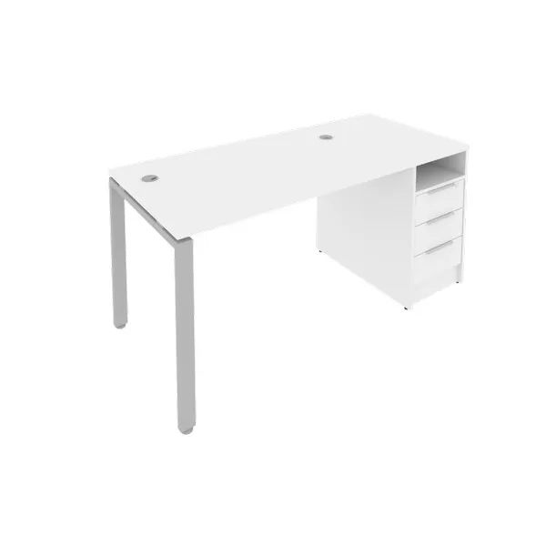 Рабочая станция с опорной тумбой Б.РС-СТП -1.2 METAL SYSTEM STYLE - фото 5