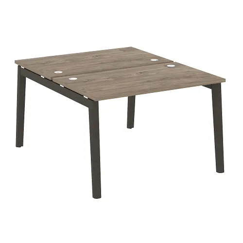Стол рабочий на 2 рабочих места OW.D.RS-2.2.7, опоры - массив дерева Onix Wood - фото 6