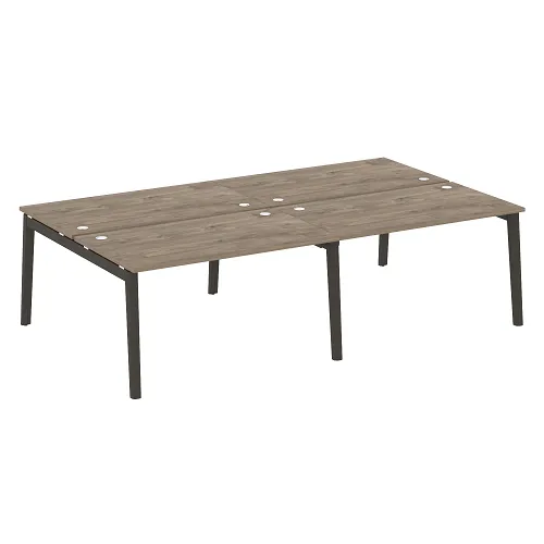 Бенч-система на 4 рабочих места OW.D.RS-4.3.8, опоры - массив дерева Onix Wood - фото 9