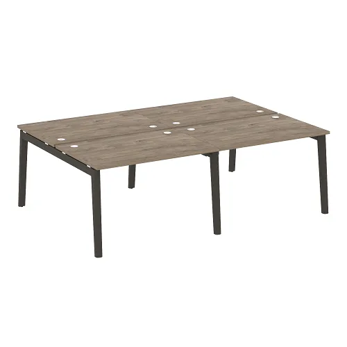 Бенч-система на 4 рабочих места OW.D.RS-4.2.8, опоры - массив дерева Onix Wood - фото 9