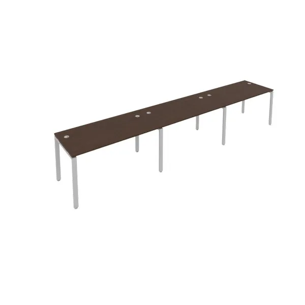 Рабочая станция на 3 раб.места Б.СМ-3.3 METAL SYSTEM STYLE - фото 5