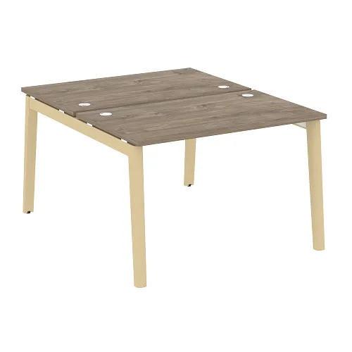 Стол рабочий на 2 рабочих места OW.D.RS-2.2.7, опоры - массив дерева Onix Wood - фото 13