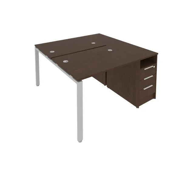 Рабочая станция с опорной тумбой Б.РС-СТП -2.1 METAL SYSTEM STYLE - фото 3