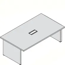 Стол для переговоров с вставкой Delta Evo 155243 155243-1