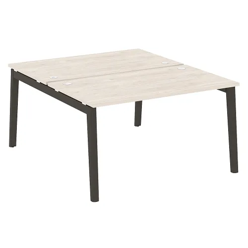 Стол рабочий на 2 рабочих места OW.D.RS-2.3.8, опоры - массив дерева Onix Wood - фото 12