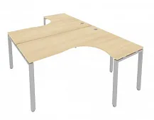 Рабочая станция криволинейная Б.РАС-СА-2.4 METAL SYSTEM STYLE - фото 2