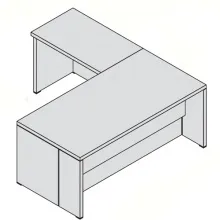 Стол угловой SX 155231 Delta Evo - фото 1