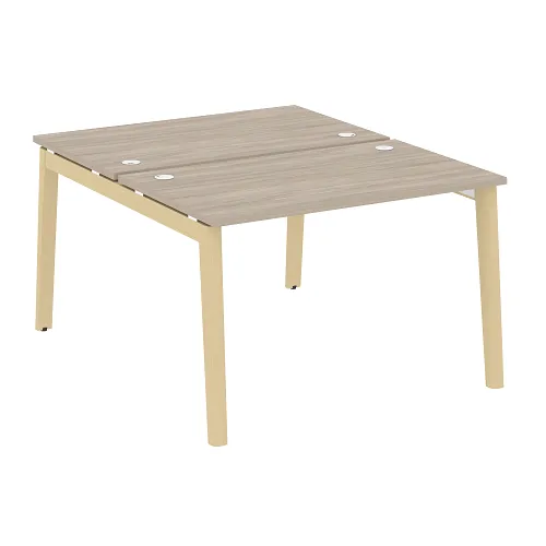 Стол рабочий на 2 рабочих места OW.D.RS-2.2.7, опоры - массив дерева Onix Wood - фото 12
