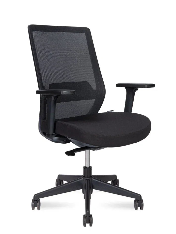 Офисное кресло Mono black LB - фото 1
