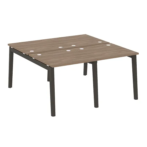 Бенч-система на 4 рабочих места OW.D.RS-4.0.8, опоры - массив дерева Onix Wood - фото 6