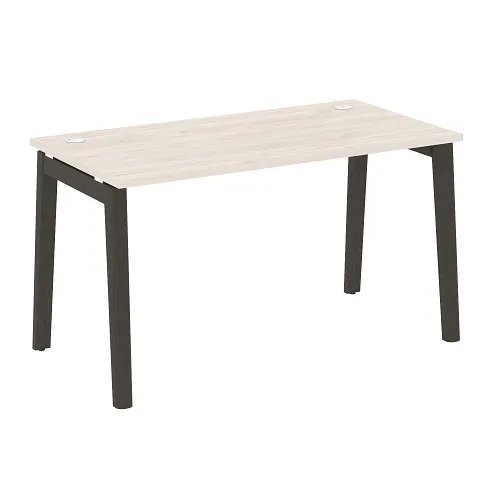 Стол рабочий с 2-мя кабель-каналами и опорами из массива дерева OW.SP-3.7 Onix Wood - фото 7