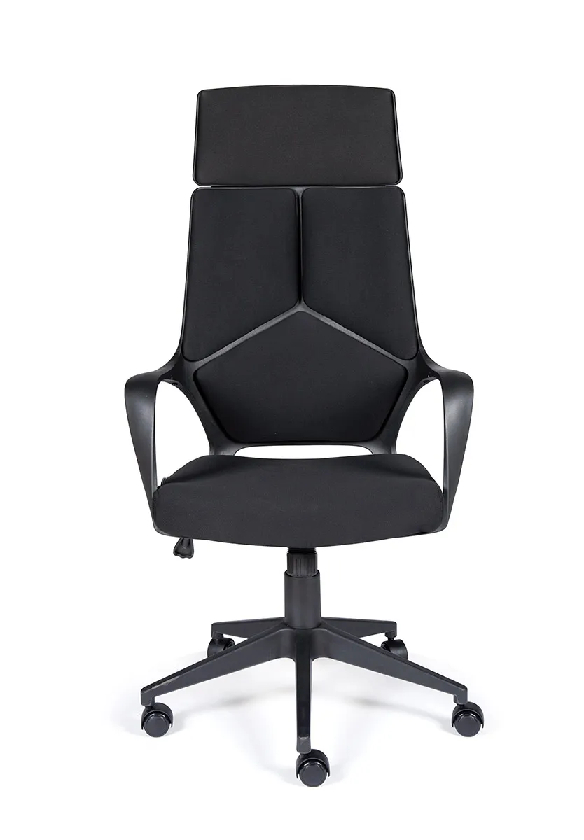 Кресло для руководителя IQ black Ткань черная - фото 1