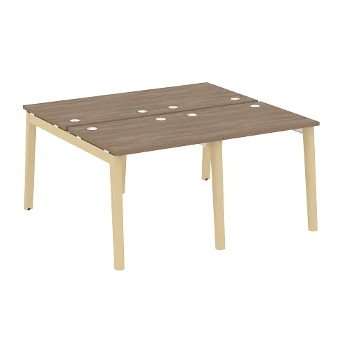 Бенч-система на 4 рабочих места OW.D.RS-4.0.7, опоры - массив дерева Onix Wood - фото 13