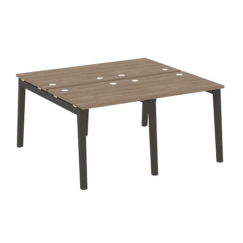 Бенч-система на 4 рабочих места OW.D.RS-4.0.7, опоры - массив дерева Onix Wood - фото 6