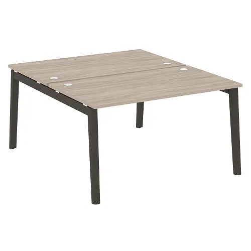 Стол рабочий на 2 рабочих места OW.D.RS-2.3.8, опоры - массив дерева Onix Wood - фото 7