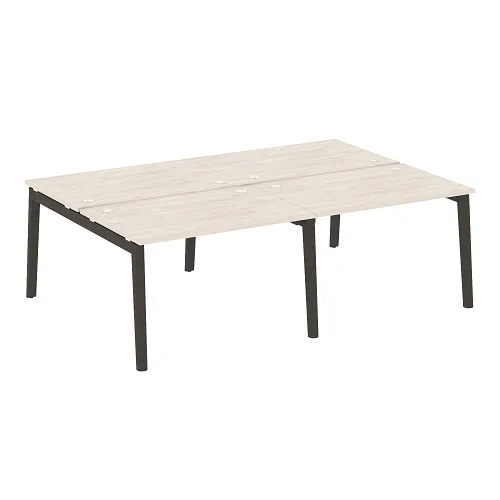Бенч-система на 4 рабочих места OW.D.RS-4.2.8, опоры - массив дерева Onix Wood - фото 12