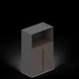 Шкаф комбинированный (2 дверцы + ниша) KDM85 KENWOOD - фото 1