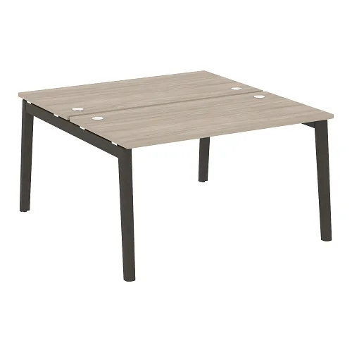 Стол рабочий на 2 рабочих места OW.D.RS-2.3.7, опоры - массив дерева Onix Wood - фото 6