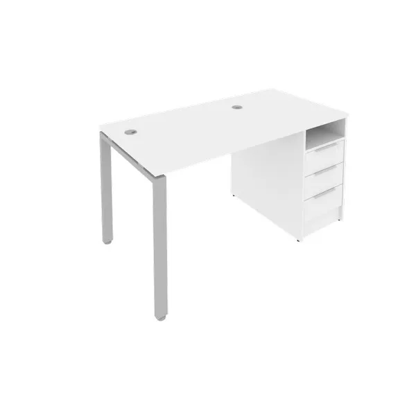 Рабочая станция с опорной тумбой Б.РС-СТП -1.1 METAL SYSTEM STYLE - фото 5
