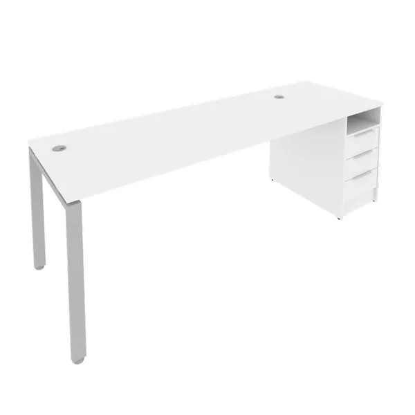 Рабочая станция с опорной тумбой Б.РС-СТП -1.5 METAL SYSTEM STYLE - фото 5