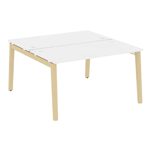Стол рабочий на 2 рабочих места OW.D.RS-2.3.7, опоры - массив дерева Onix Wood - фото 9