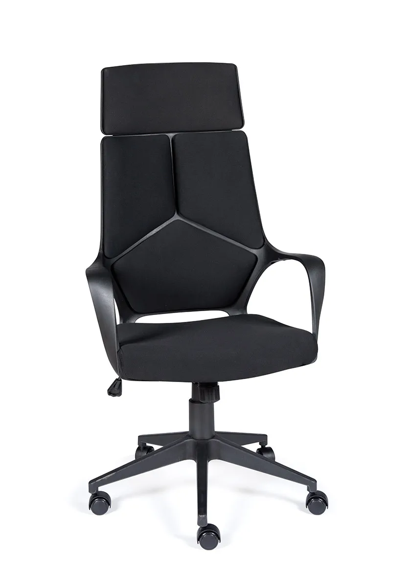 Кресло для руководителя IQ black Ткань черная - фото 2