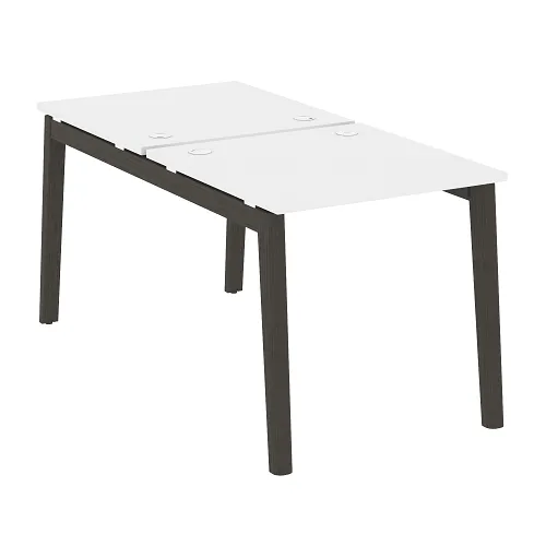 Стол рабочий на 2 рабочих места OW.D.RS-2.0.8, опоры - массив дерева Onix Wood - фото 6