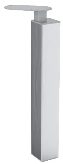 Опора металлическая крайняя Grey 12750-g-ci City - фото 1