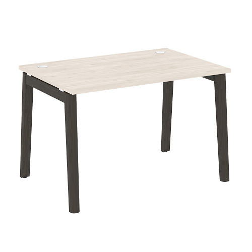 Стол рабочий с 2-мя кабель-каналами и опорами из массива дерева OW.SP-2.8 Onix Wood - фото 7