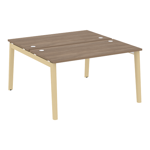 Стол рабочий на 2 рабочих места OW.D.RS-2.3.7, опоры - массив дерева Onix Wood - фото 13