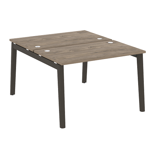 Стол рабочий на 2 рабочих места OW.D.RS-2.2.7, опоры - массив дерева Onix Wood - фото 6
