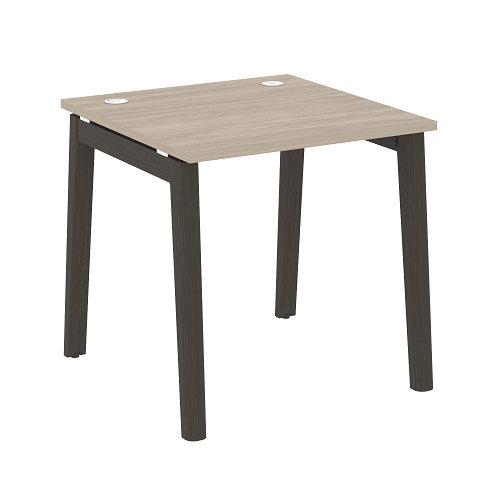 Стол рабочий с 2-мя кабель-каналами и опорами из массива дерева OW.SP-0.8 Onix Wood - фото 10