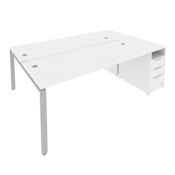 Рабочая станция с опорной тумбой Б.РС-СТП -2.5 METAL SYSTEM STYLE - фото 5