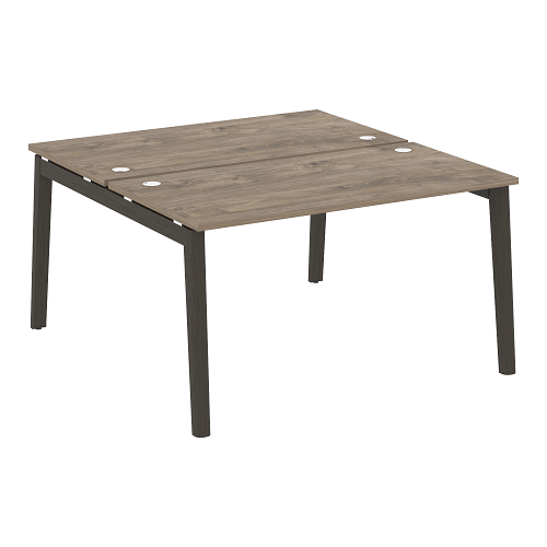 Стол рабочий на 2 рабочих места OW.D.RS-2.3.7, опоры - массив дерева Onix Wood - фото 7