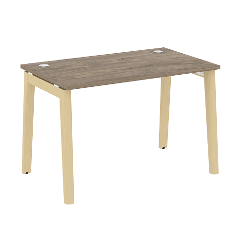 Стол рабочий с 2-мя кабель-каналами и опорами из массива дерева OW.SP-2.7 Onix Wood - фото 11