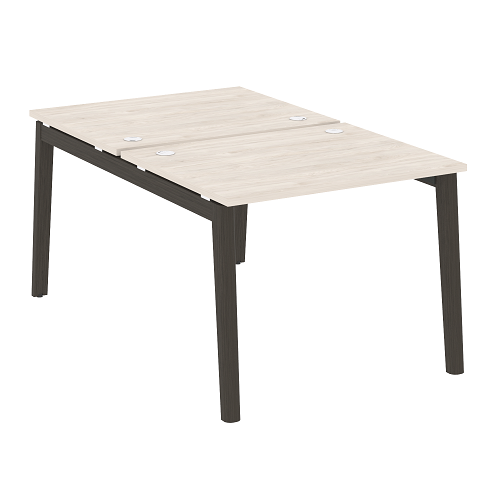 Стол рабочий на 2 рабочих места OW.D.RS-2.1.8 , опоры - массив дерева Onix Wood - фото 7