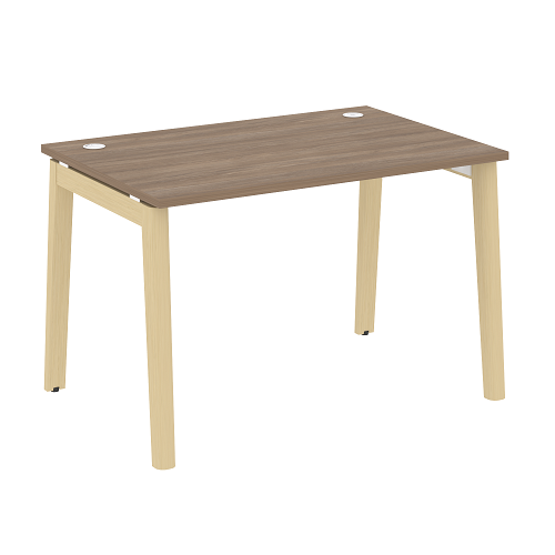 Стол рабочий с 2-мя кабель-каналами и опорами из массива дерева OW.SP-2.8 Onix Wood - фото 13