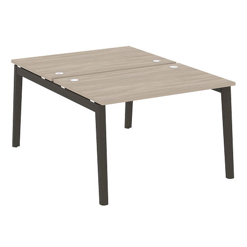 Стол рабочий на 2 рабочих места OW.D.RS-2.2.8 , опоры - массив дерева Onix Wood - фото 9