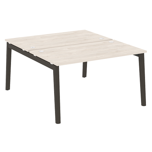 Стол рабочий на 2 рабочих места OW.D.RS-2.3.8, опоры - массив дерева Onix Wood - фото 12