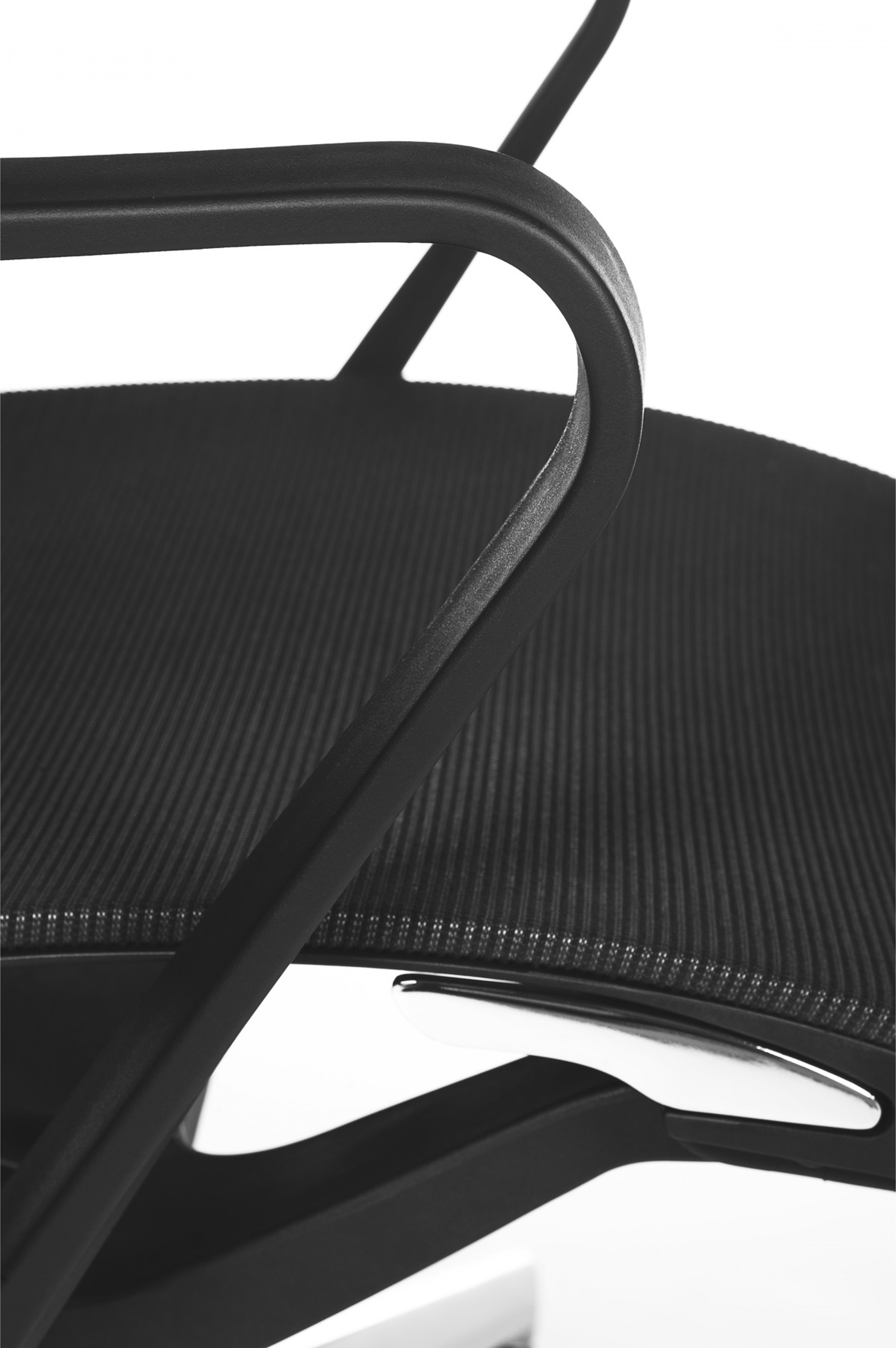 Кресло prov-A black frame black mesh - фото 3