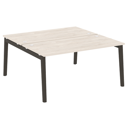 Стол рабочий на 2 рабочих места OW.D.RS-2.4.8, опоры - массив дерева Onix Wood - фото 7