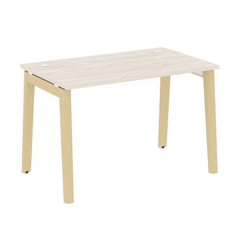Стол рабочий с 2-мя кабель-каналами и опорами из массива дерева OW.SP-2.7 Onix Wood - фото 10