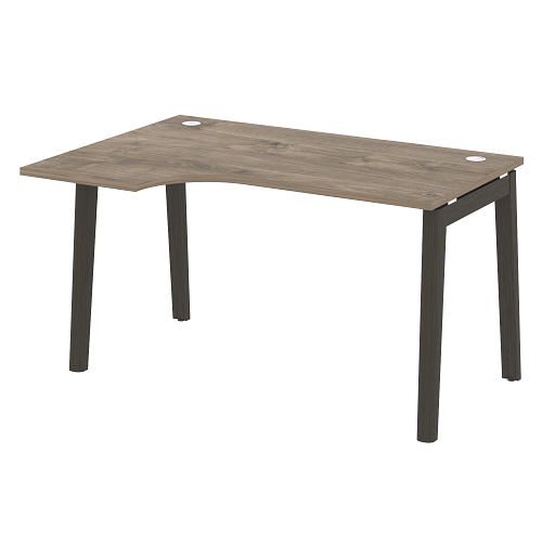 Стол рабочий эргономичный левый OW.SA-2(L), опоры - массив дерева Onix Wood - фото 6