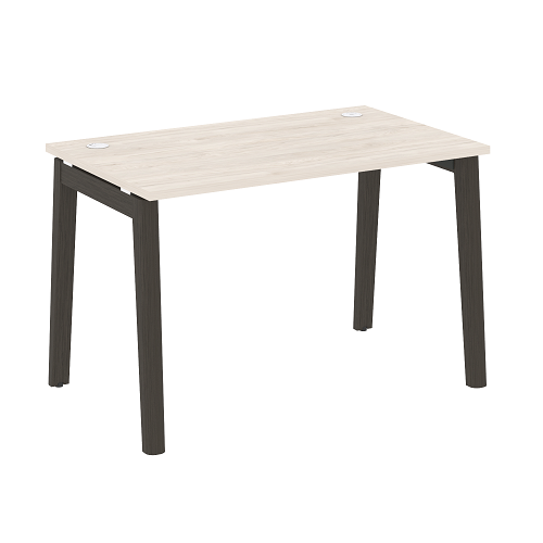Стол рабочий с 2-мя кабель-каналами и опорами из массива дерева OW.SP-2.7 Onix Wood - фото 7