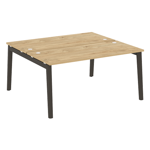Стол рабочий на 2 рабочих места OW.D.RS-2.4.7, опоры - массив дерева Onix Wood - фото 10