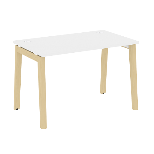 Стол рабочий с 2-мя кабель-каналами и опорами из массива дерева OW.SP-2.7 Onix Wood - фото 9