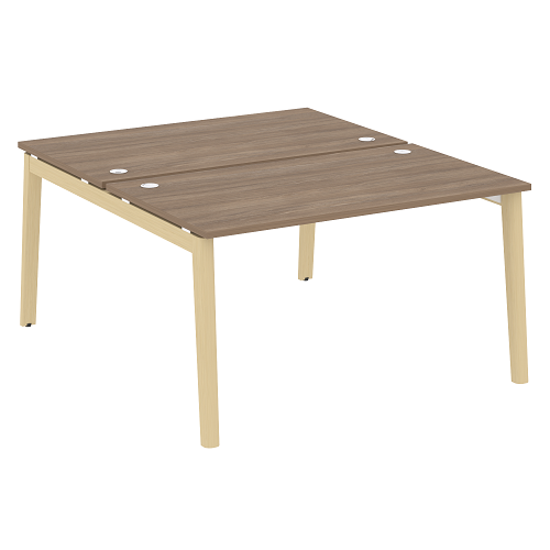 Стол рабочий на 2 рабочих места OW.D.RS-2.3.8, опоры - массив дерева Onix Wood - фото 13
