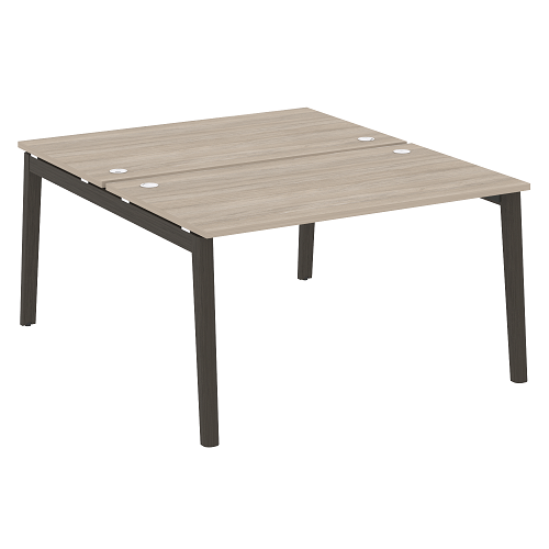 Стол рабочий на 2 рабочих места OW.D.RS-2.3.8, опоры - массив дерева Onix Wood - фото 7