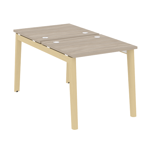 Стол рабочий на 2 рабочих места OW.D.RS-2.0.7 , опоры - массив дерева Onix Wood - фото 6